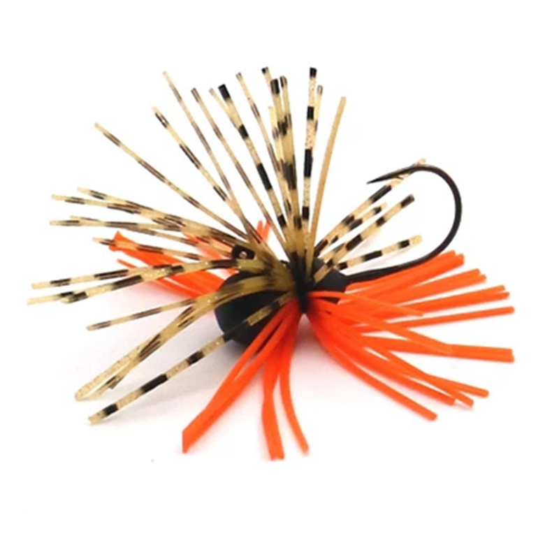 Fishing Lure Spinnerbait - 1pcs 3.5g 5.2g Siliconen Jig Hoofd
