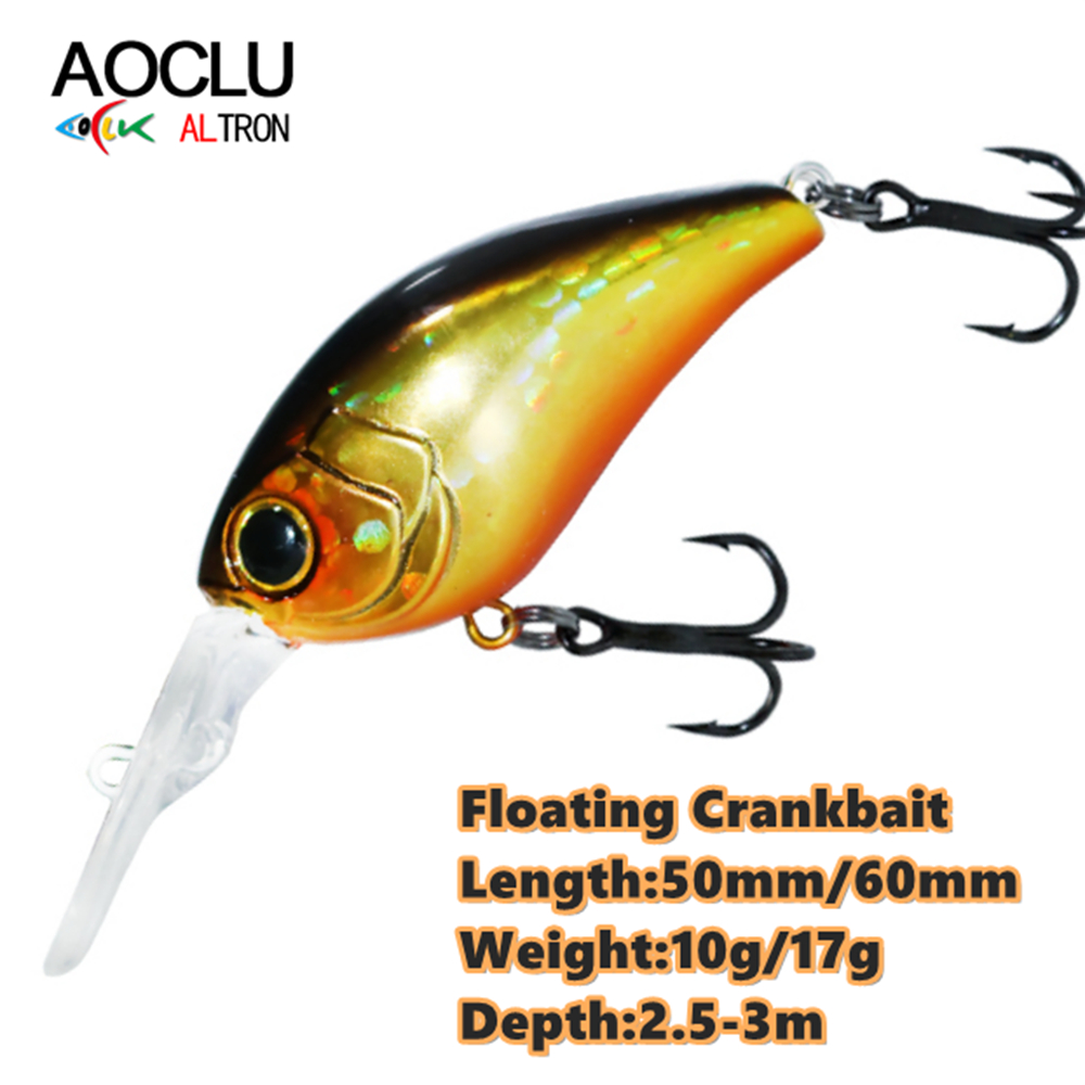 Fishing Lure Topwater - Aoclu Drijvende Minnow 50Mm 10G 60Mm