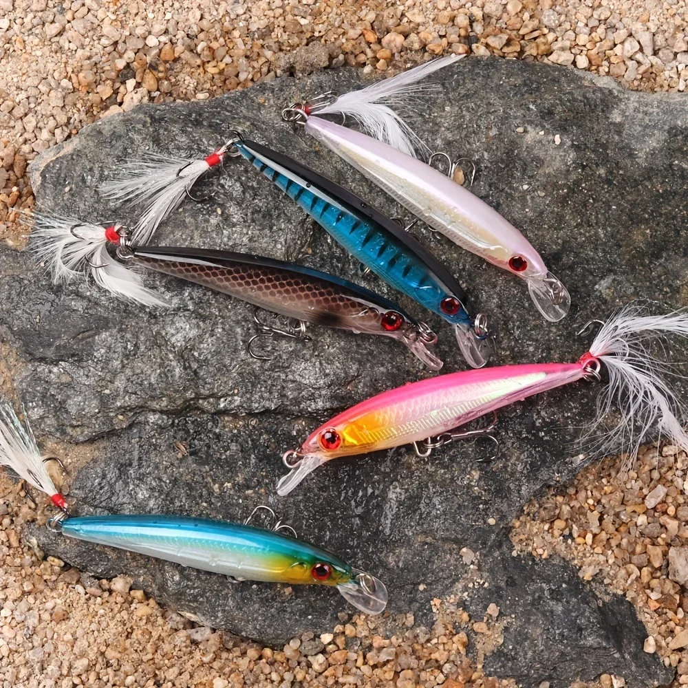 Fishing Lure Box - Laser 3D Ogen Bionische Minnow Vissen