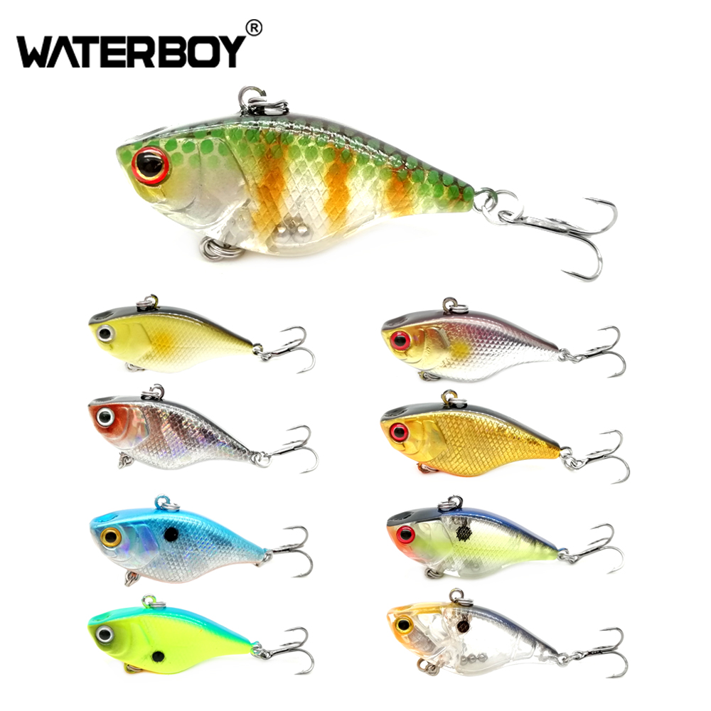 Fishing Lure Crankbait - Waterboy 1Pcs 4Cm 4.6G Mini Vib