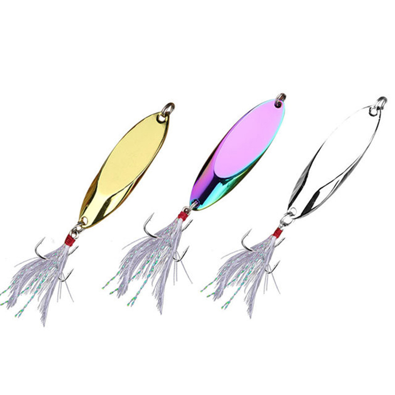 Fishing Lure Spinnerbait - 1 st 2.5g-35g Metalen Lepel Lokken