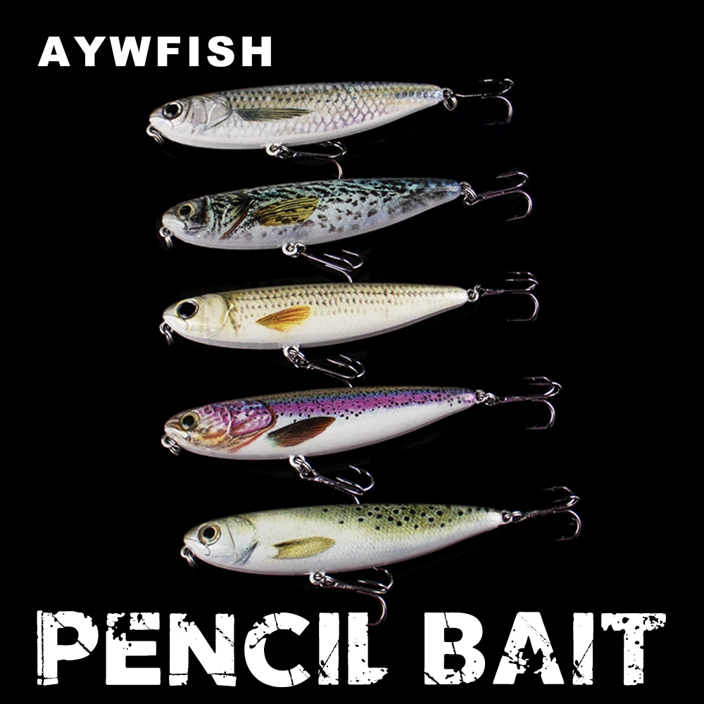 Fishing Lure Topwater - AYWFISH 9CM 11.8G Drijvende Potlood Vissen