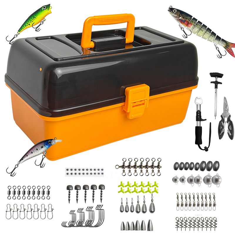 Fishing Lure Accessories - Grote vierlaagse outdoor visserij softbait loodkop