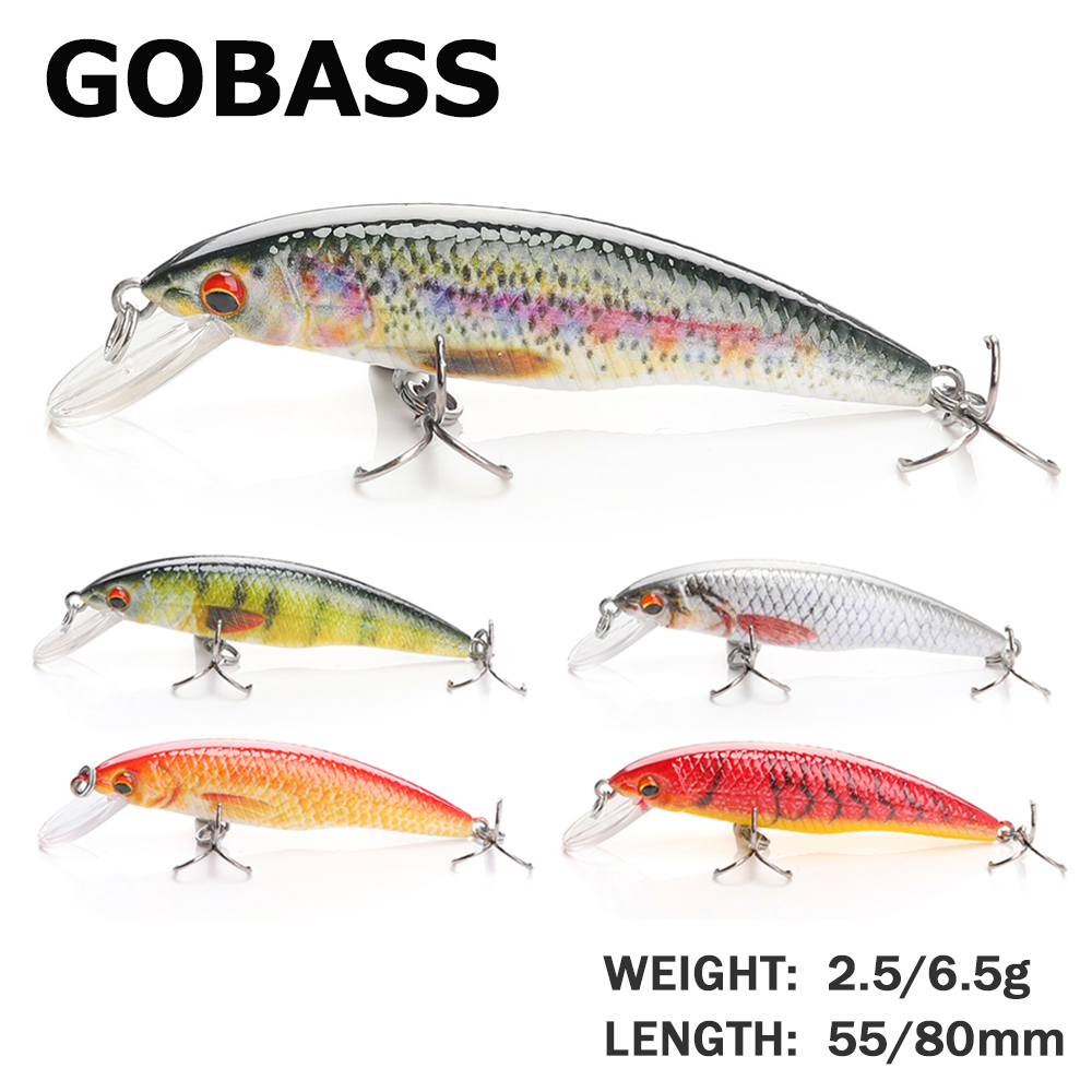 Fishing Lure Jerkbait - Gobass Jerkbait Jacht Vissen Lokken Wobblers
