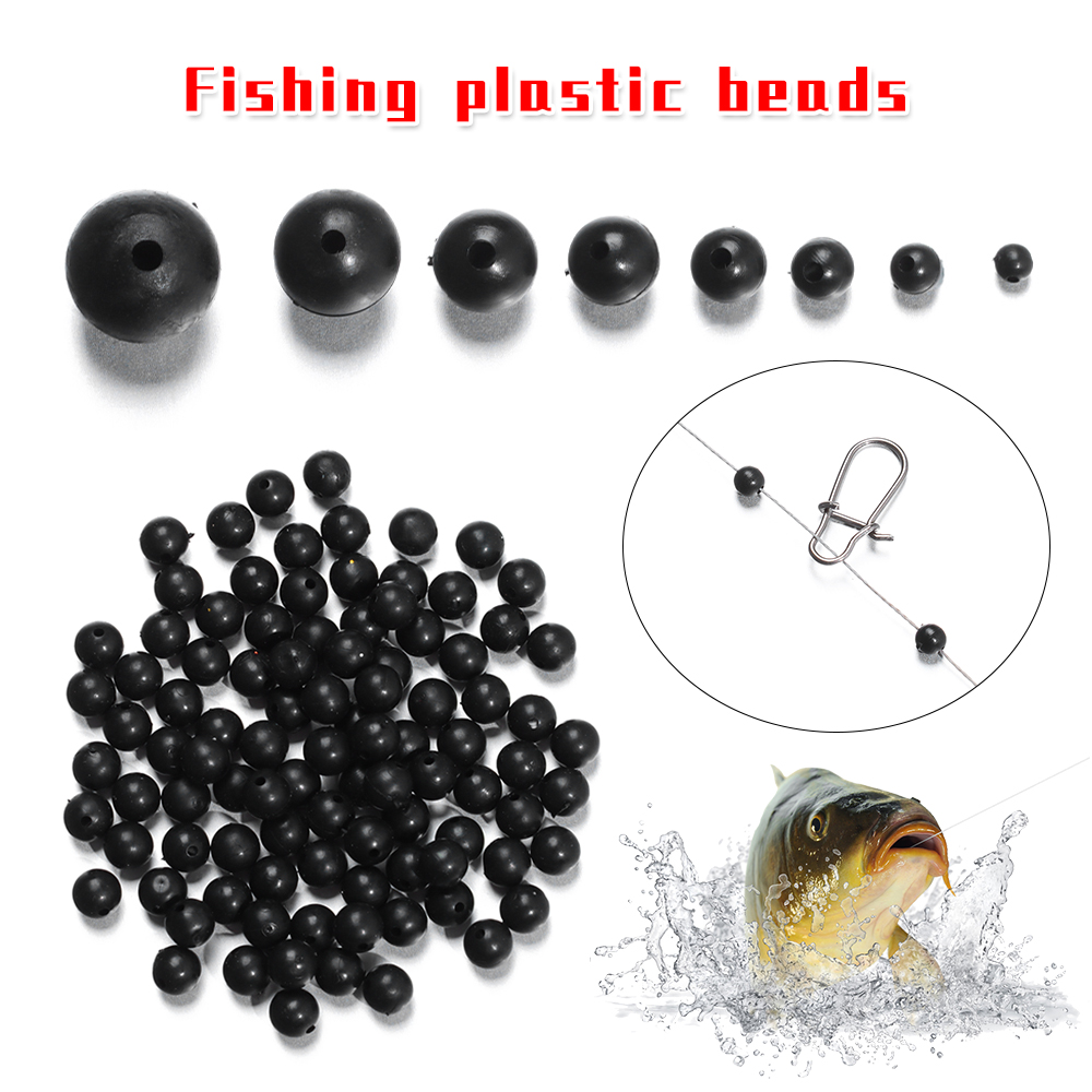 Fishing Lure Accessories - 100 stks/partij Vissen Kralen Ruimte Stopper