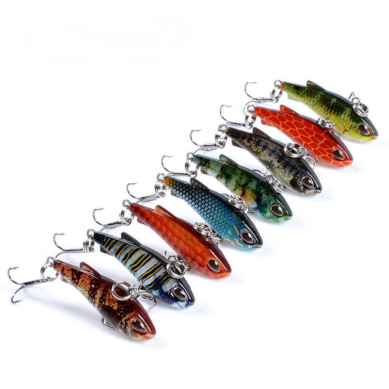 Fishing Lure Crankbait - 8 Stuks 4Cm 4G Mini Lipless