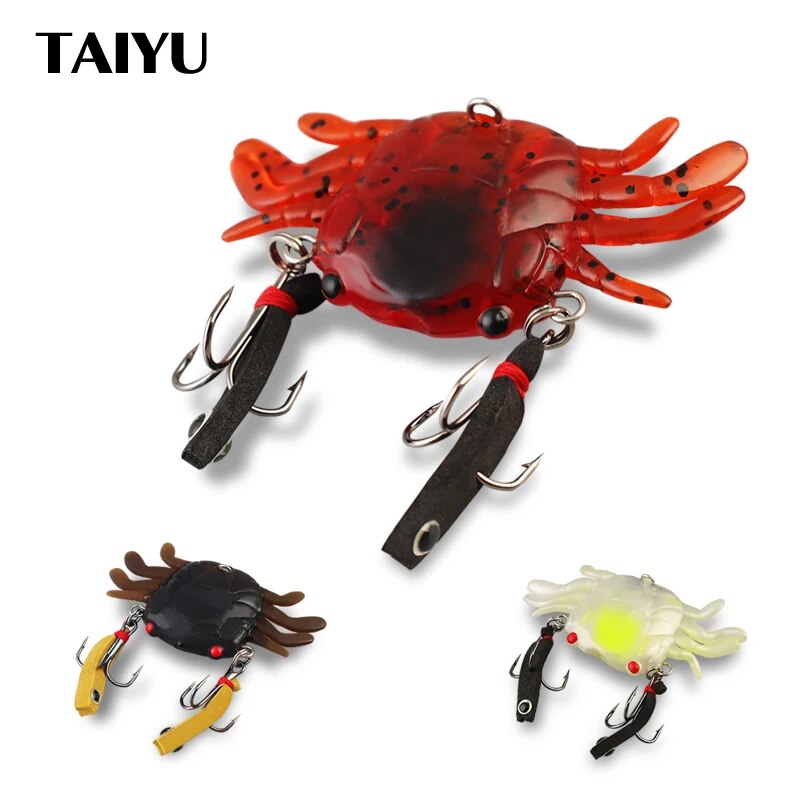 Fishing Lure Soft Plastic - Taiyu Bionische Krab Visaas 6G 13G