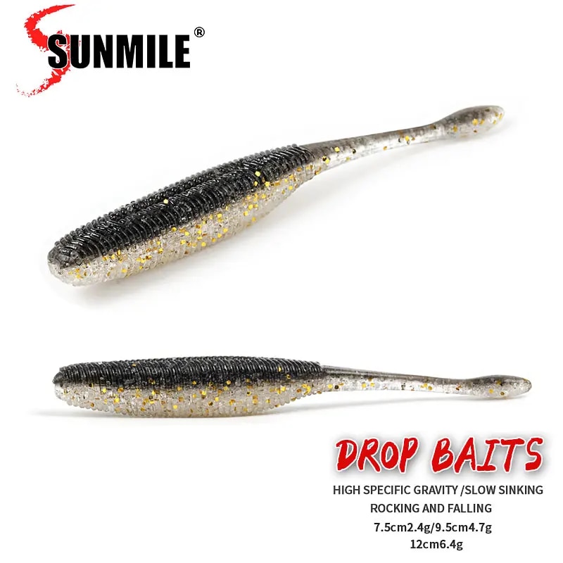 Fishing Lure Spinnerbait - SUNMILE Vissen Lokt Drop Zacht Aas