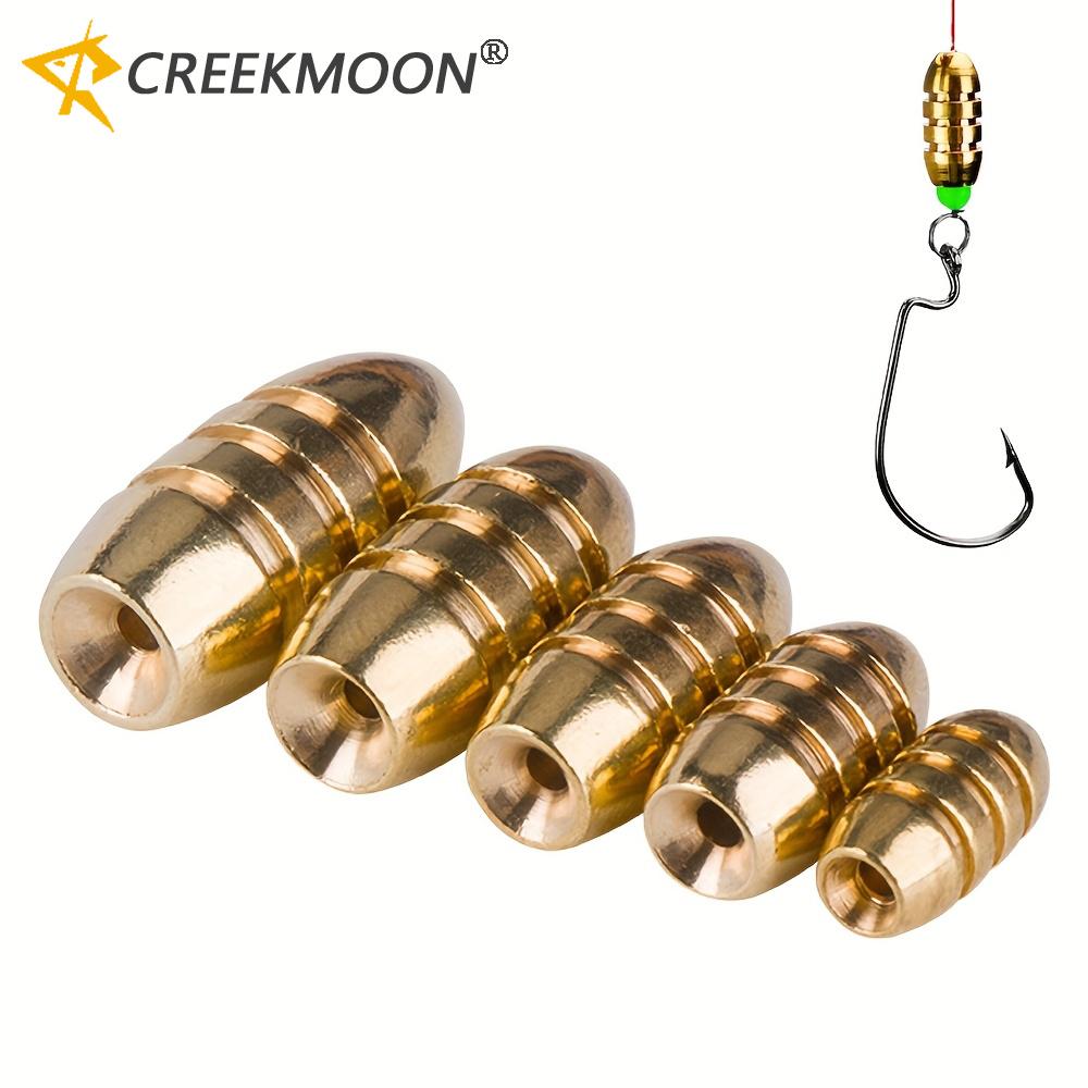 Fishing Lure Accessories - 20 stks Messing Koper Vissen Sinkers