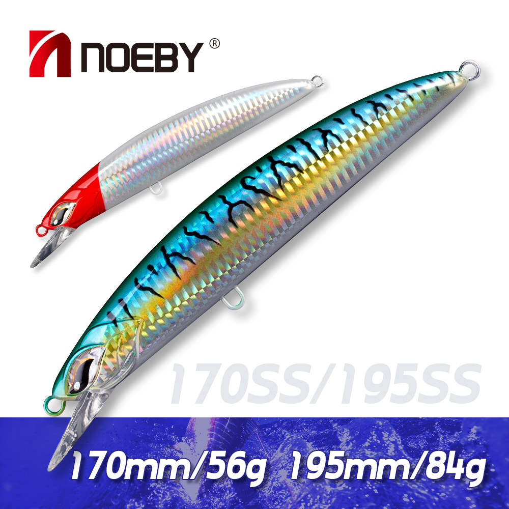 Fishing Lure Buzzbait - NOEBY Zware Zinkende Minnow Kunstvis 170mm