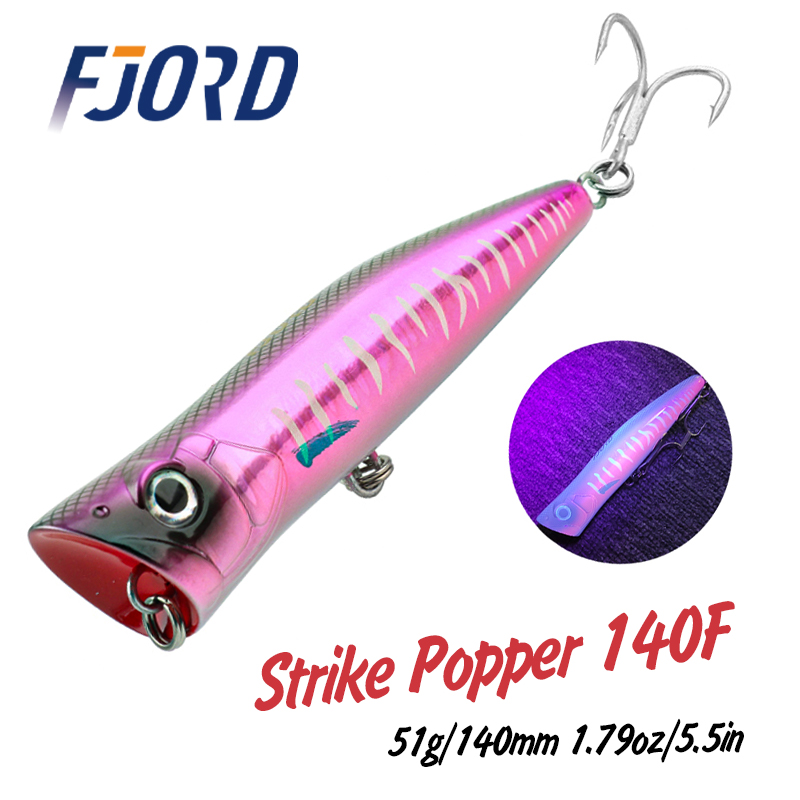 Fishing Lure Buzzbait - FJORD 140mm 51g Popper Vissen Lokken