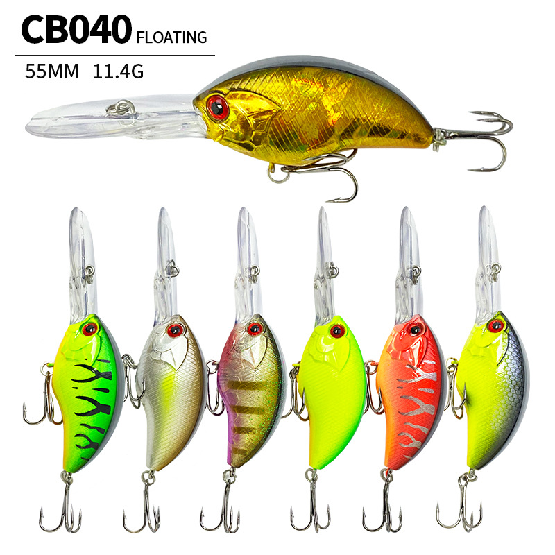 Fishing Lure Crankbait - 55MM 11.4G Crankbait Vissen Lokt Drijvende