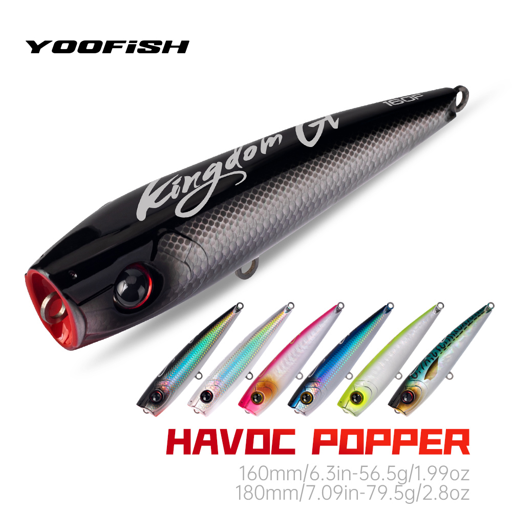 Fishing Lure Buzzbait - YOOFISH GT Vissen Lokken Topwater Popper