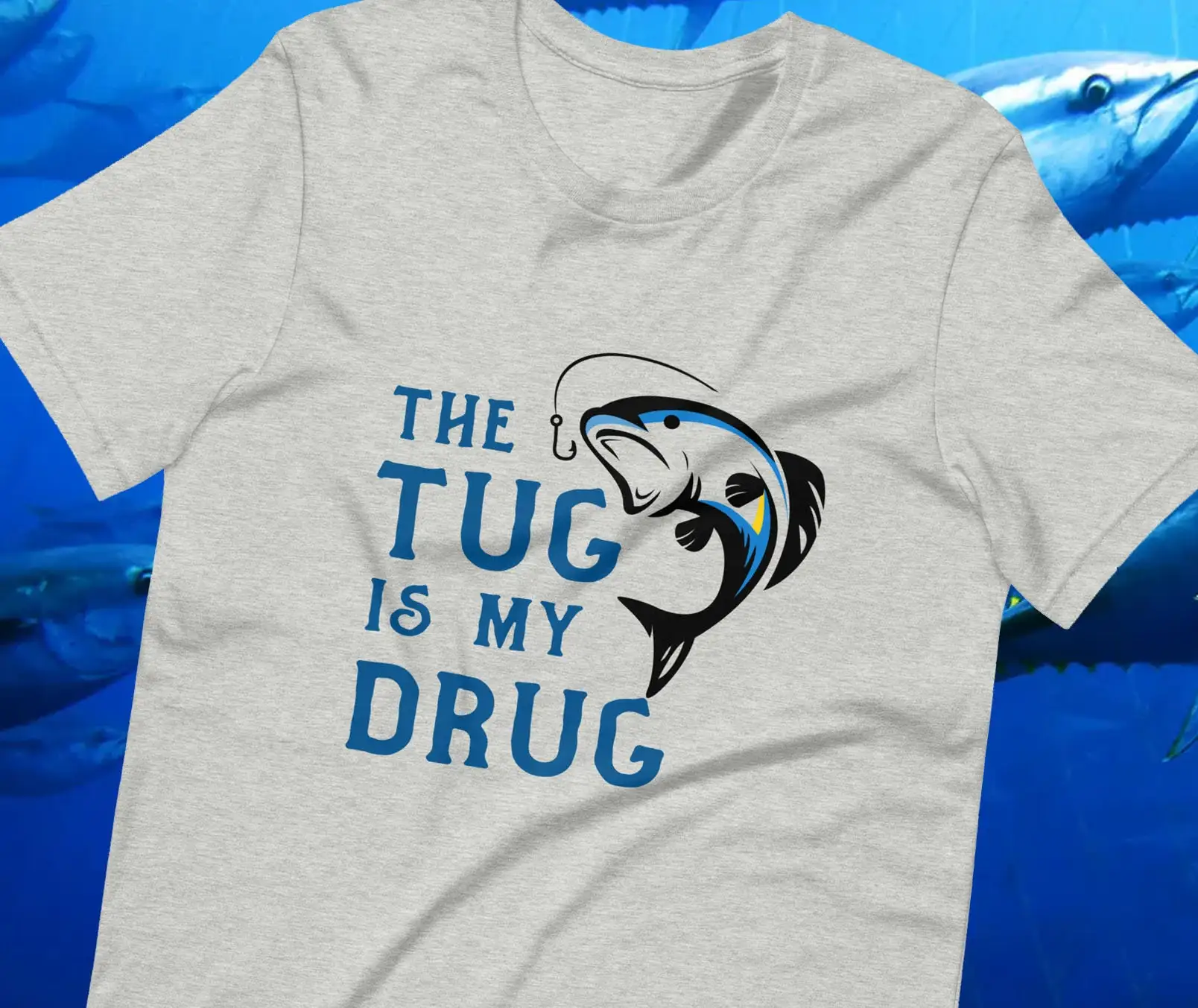 Fishing Lure Box - De Tug Is Mijn Medicijn T-Shirt
