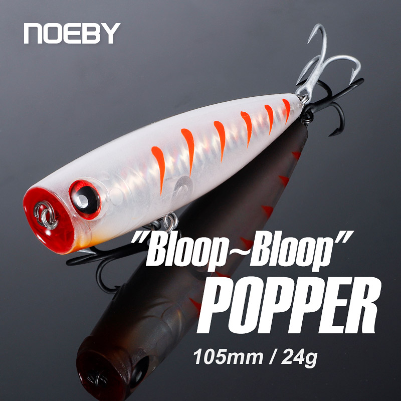 Fishing Lure Popper - Noeby 105mm 24g Topwater Popper Vissen