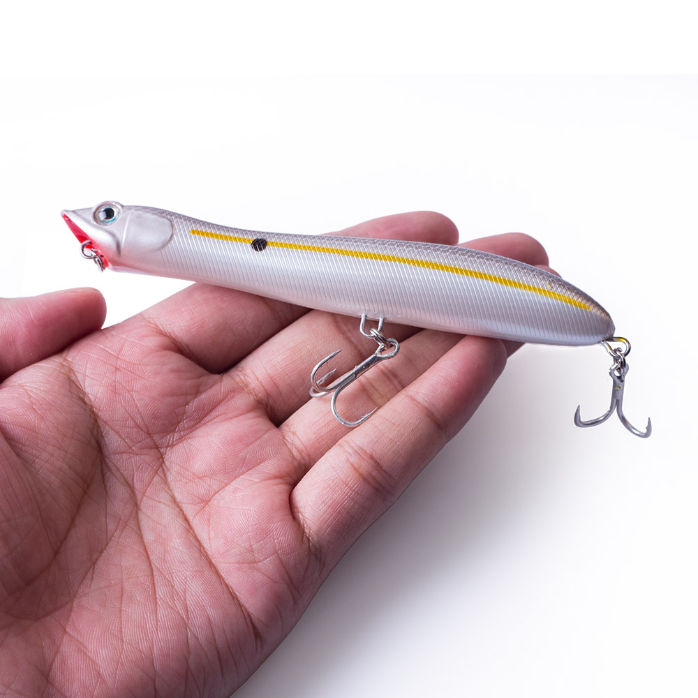 Fishing Lure Popper - 120mm/18g Topwater Pencil Popper Drijvende Vislok