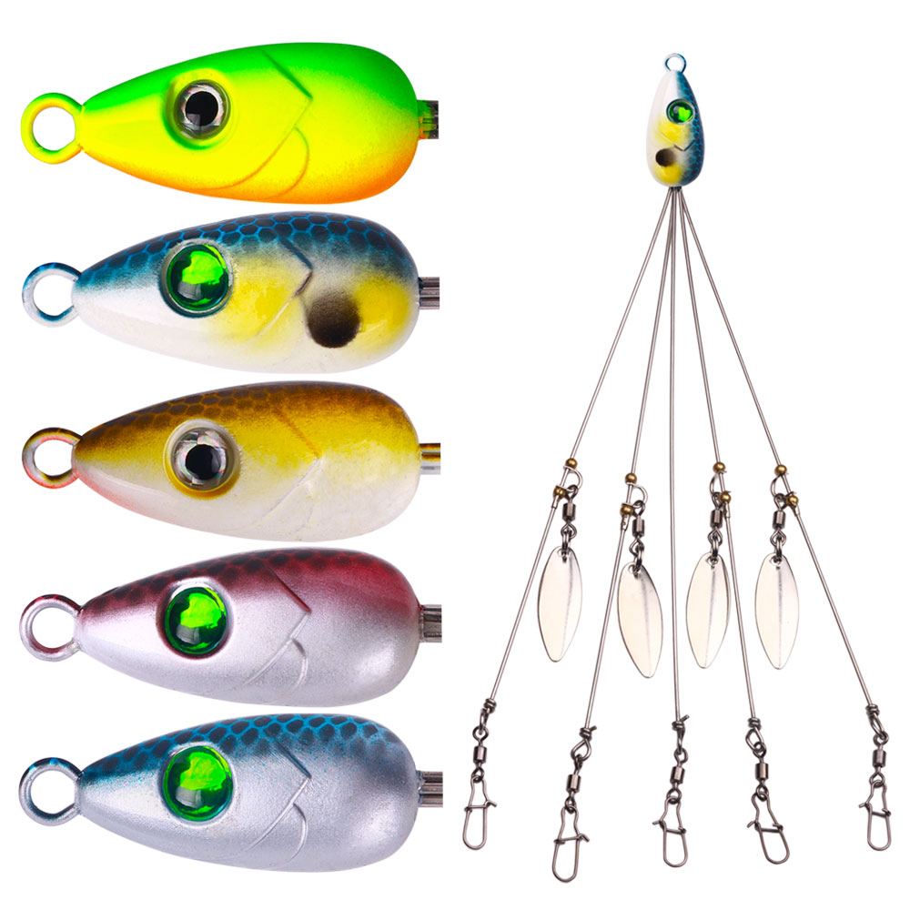 Fishing Lure Blade Bait - Alabama Rig Spinner Bait Umbrella Lure