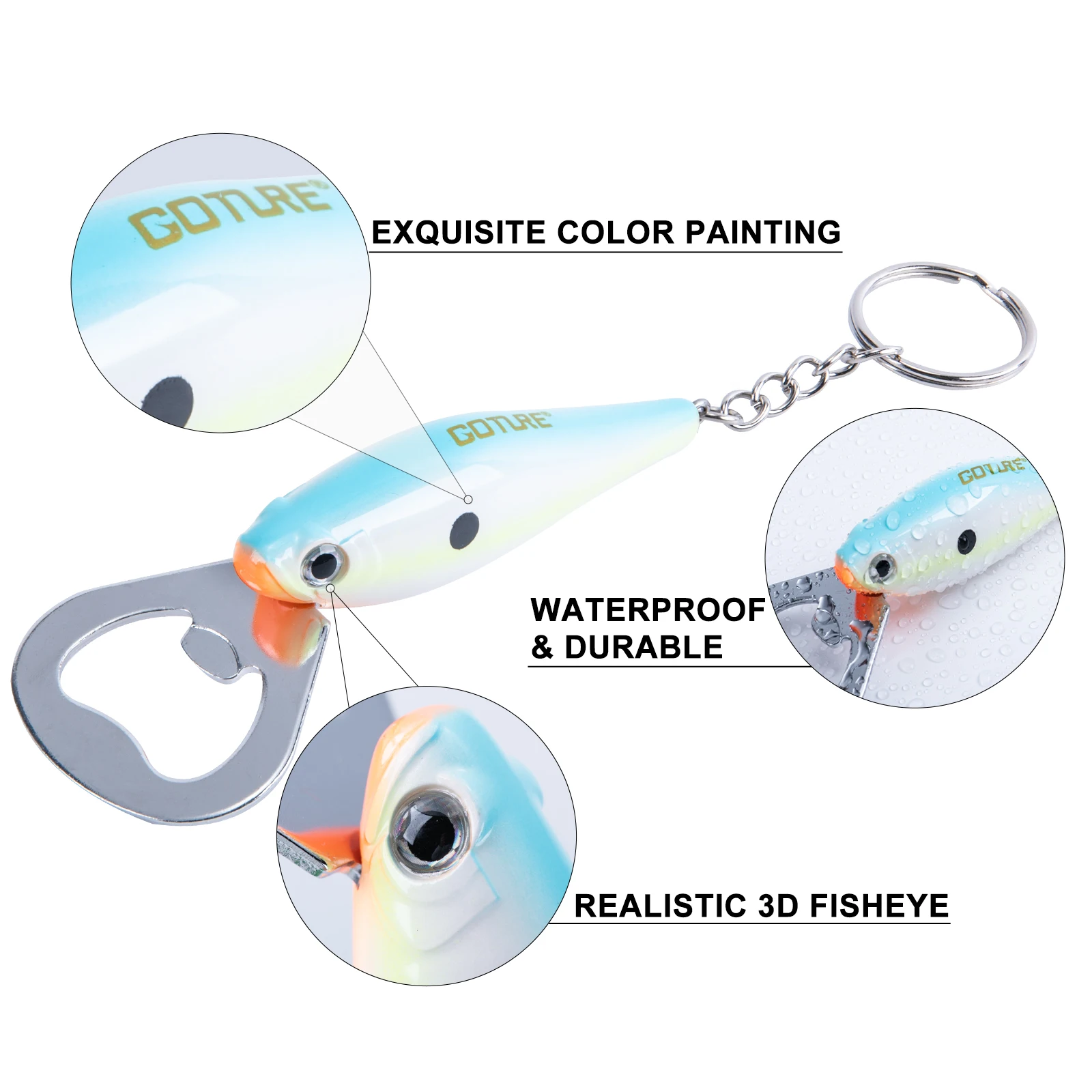Goture 1 stks Vissen Lokken Fl - Fishing Lure Accessories recensie en prijs