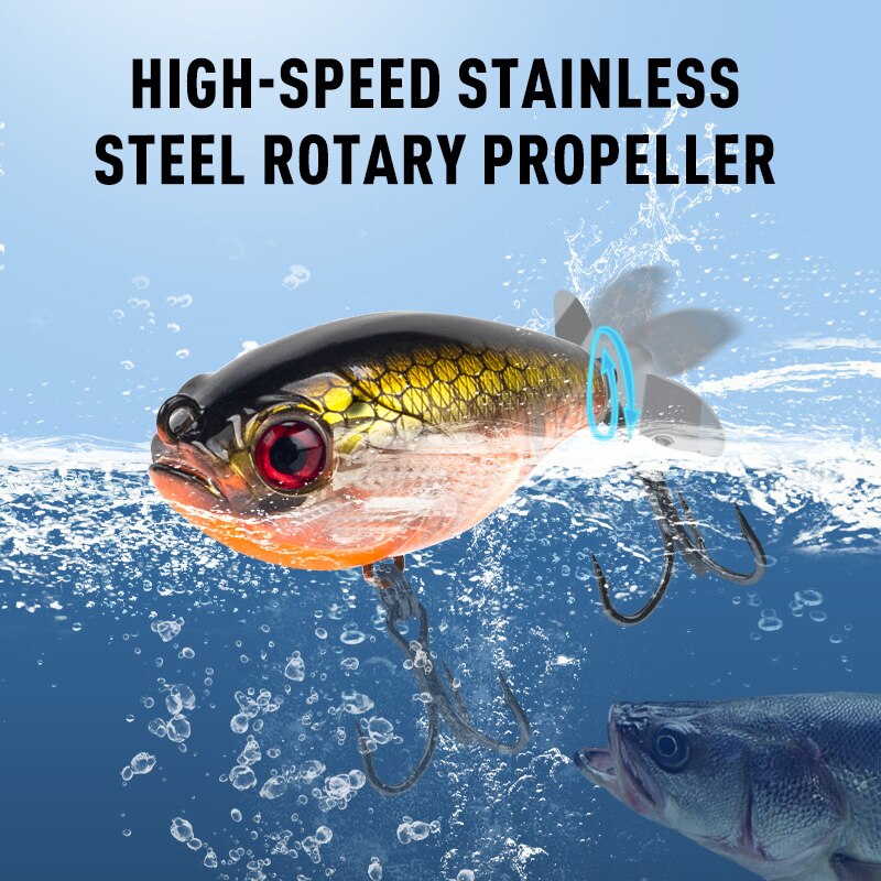 Kingdom Propeller Topwater Pop - Fishing Lure Popper recensie en prijs