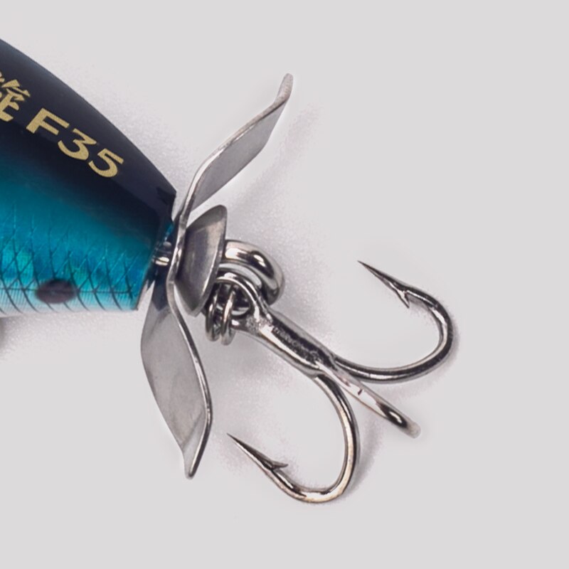 Kingdom Propeller Topwater Pop - Fishing Lure Popper recensie en prijs