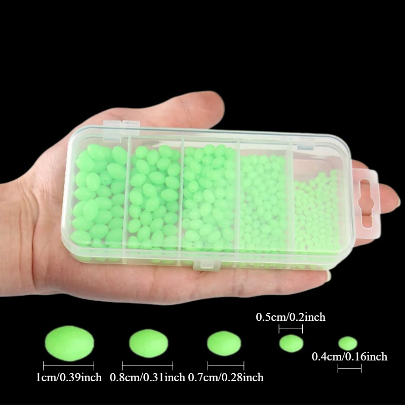 Ackibbik 375 stks/doos Lichtge - Fishing Lure Soft Plastic recensie en prijs