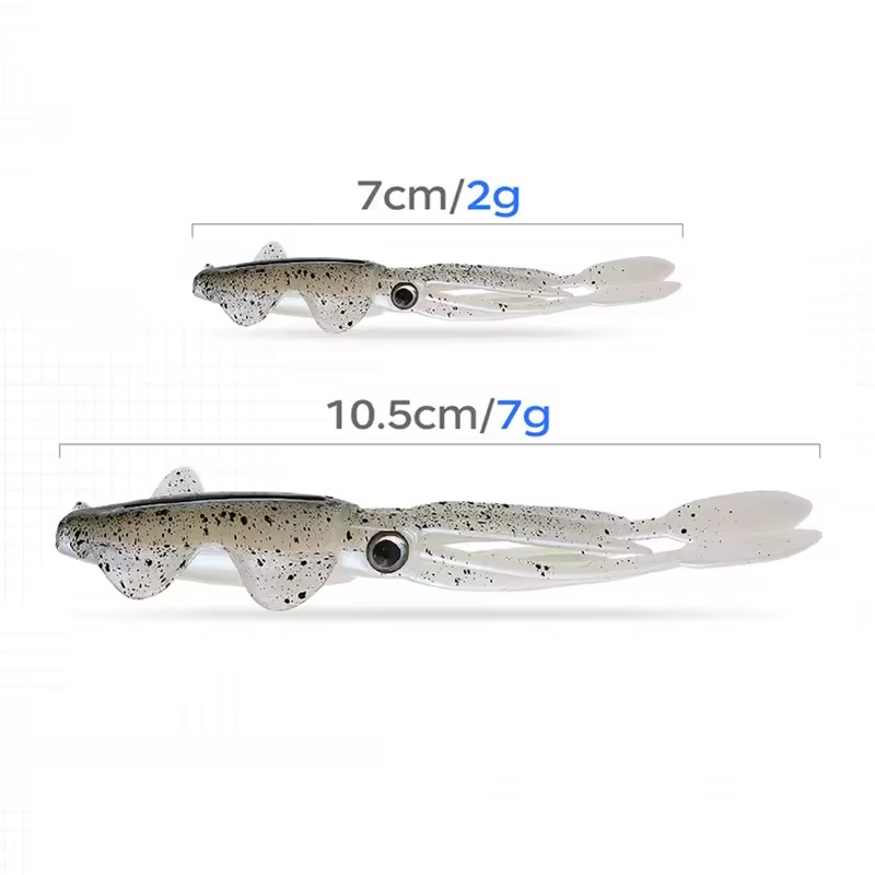 WEIHE (5 stuks) 7cm/2g 10.5cm/ - Fishing Lure Swimbait recensie en prijs