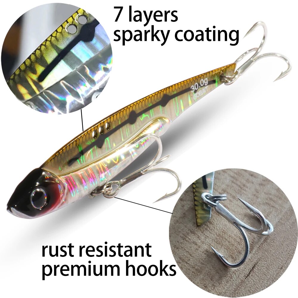 GOBAIT VIB Vissen Lokken 20g 2 - Fishing Lure Blade Bait recensie en prijs