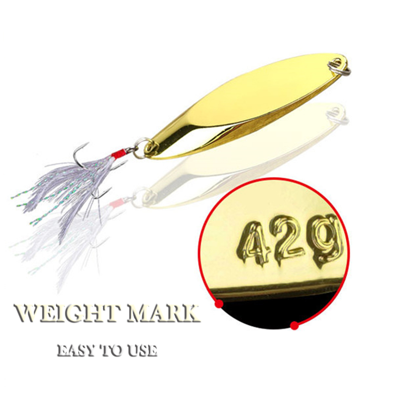 1 st 2.5g-35g Metalen Lepel Lo - Fishing Lure Spinnerbait recensie en prijs