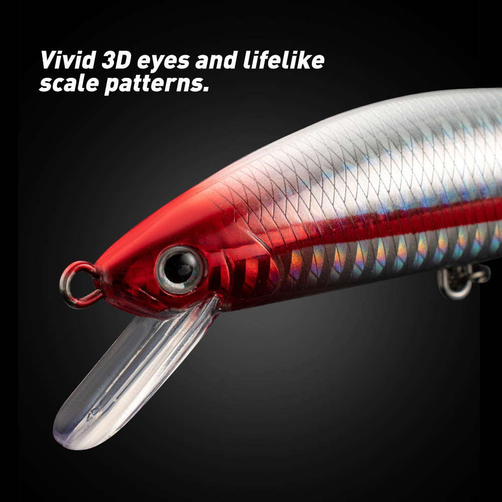 Vissen Lokken Sinking Minnow 1 - Fishing Lure Jerkbait recensie en prijs