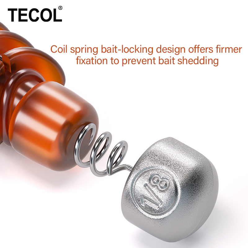 TECOL 1G 1.75G 2.7G 3.5G Spira - Fishing Lure Accessories recensie en prijs