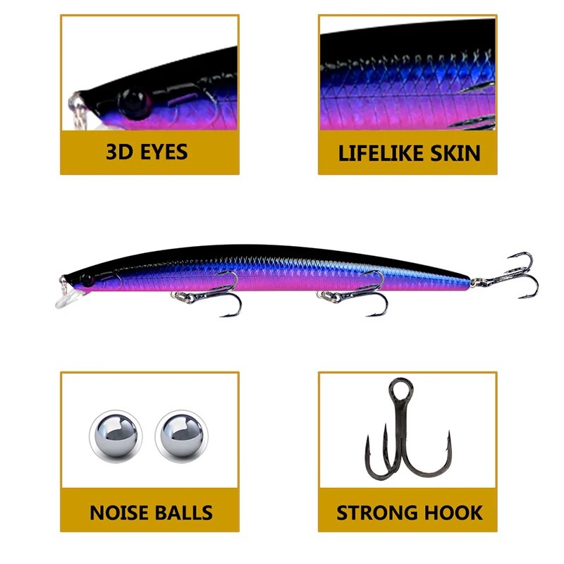 Minnow Vissen Lokken Laser Har - Fishing Lure Crankbait recensie en prijs