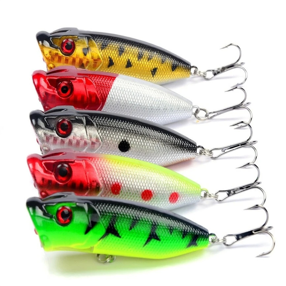 5 stuks Popper Kunstaas 3d Oge - Fishing Lure Popper recensie en prijs