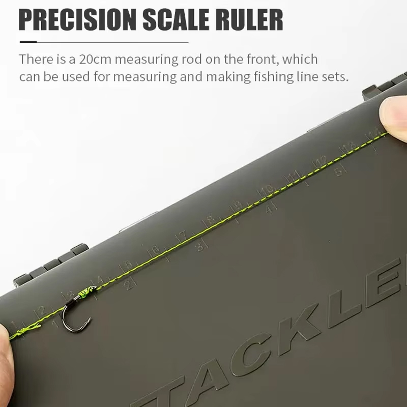 Harde PVC-visgereidoos met gro - Fishing Lure Making Kit recensie en prijs