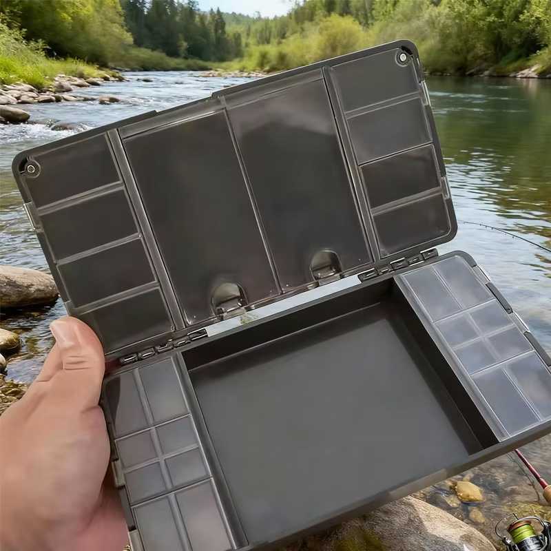 Harde PVC-visgereidoos met gro - Fishing Lure Making Kit recensie en prijs