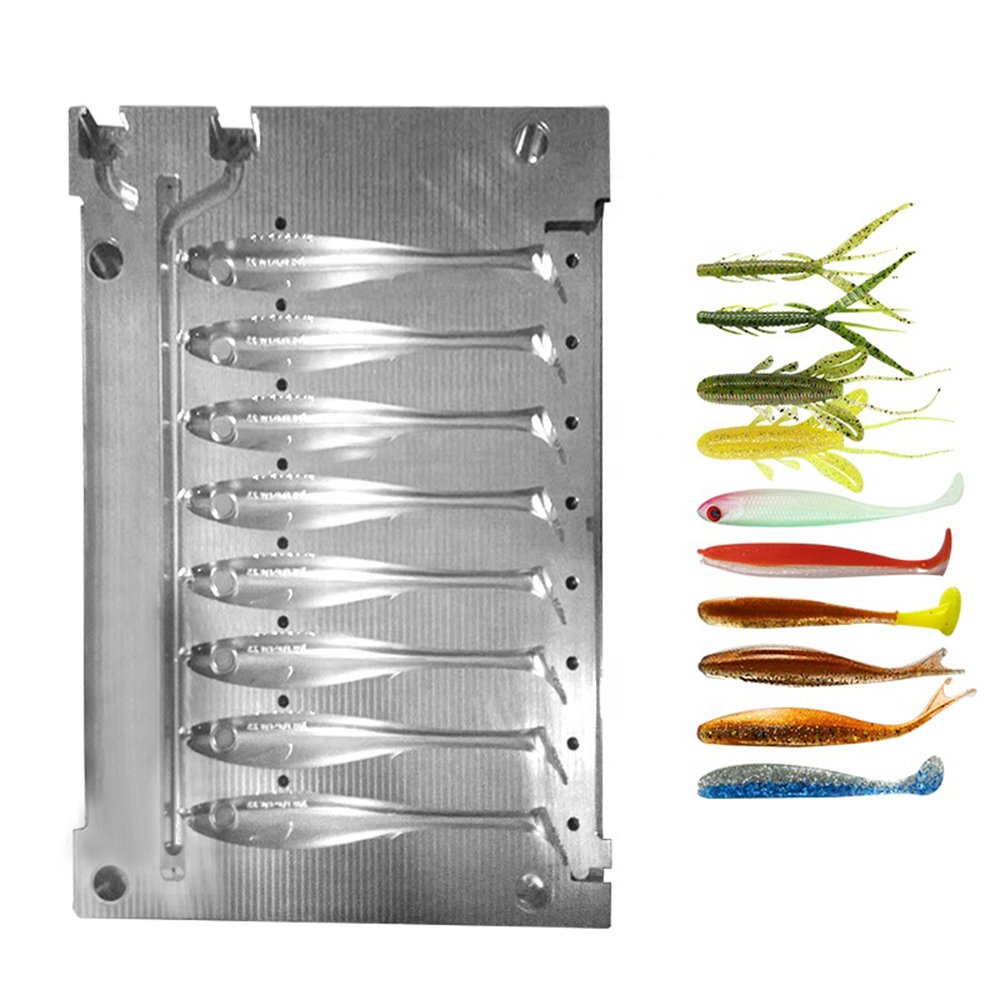 Op maat gemaakte spuitgegoten  - Fishing Lure Soft Plastic recensie en prijs