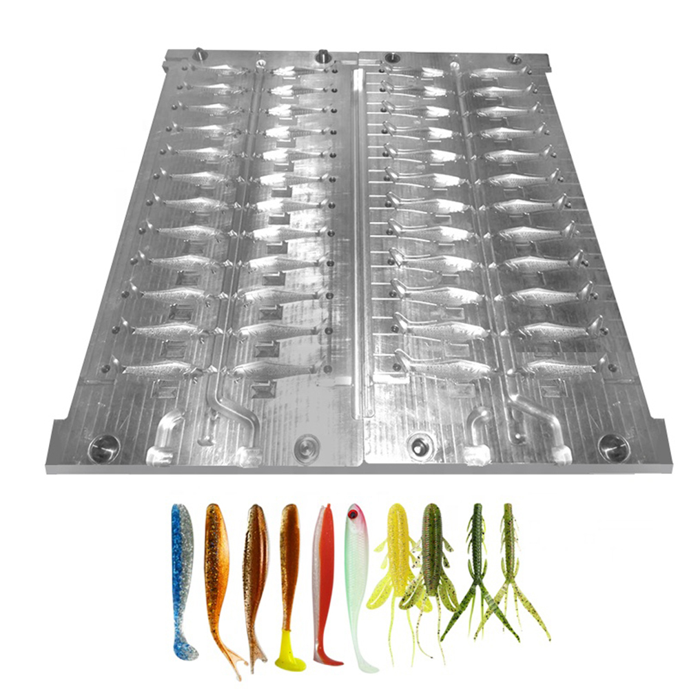 Op maat gemaakte spuitgegoten  - Fishing Lure Soft Plastic recensie en prijs