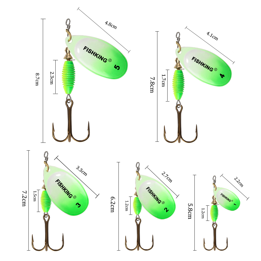 Metalen Vissen Lokken 4G 4.8G  - Fishing Lure Spinnerbait recensie en prijs