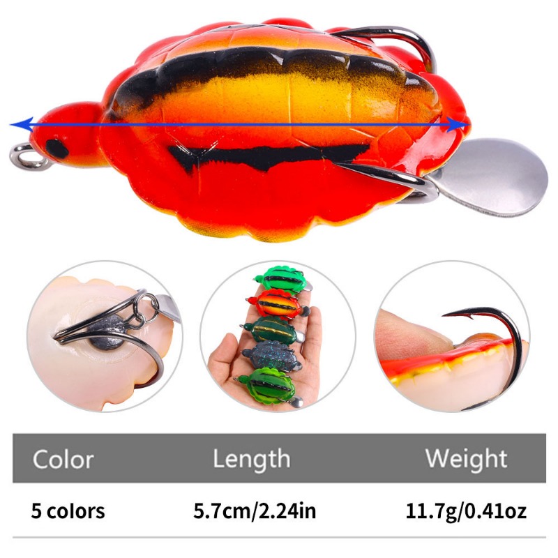 5 stuks zachte aas in de vorm  - Fishing Lure Blade Bait recensie en prijs