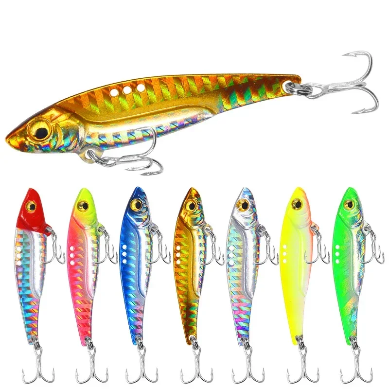 8/13/16/20g 3D Blauw Geel Roze - Fishing Lure Blade Bait recensie en prijs