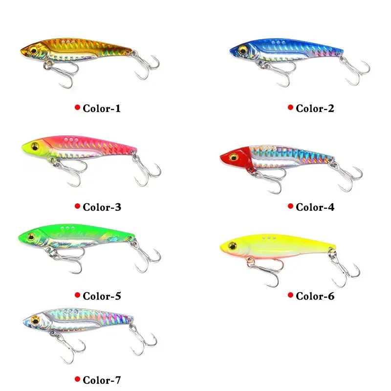 8/13/16/20g 3D Blauw Geel Roze - Fishing Lure Blade Bait recensie en prijs