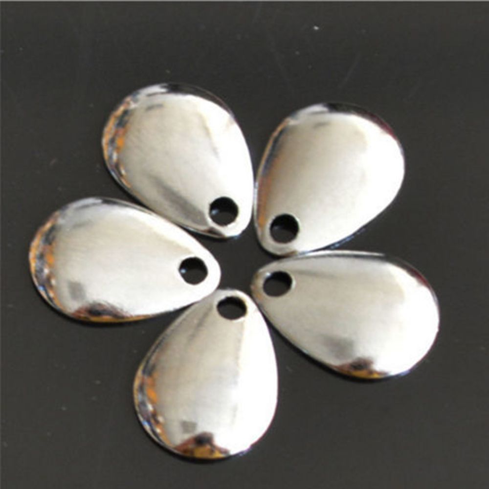 50 Stuks Zilver Glad Nikkel Pa - Fishing Lure Spoon recensie en prijs