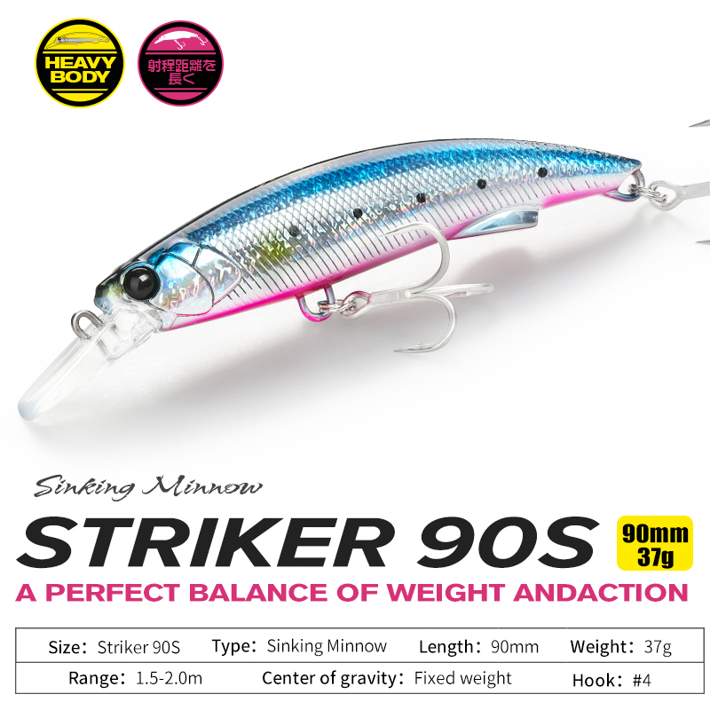TSURINOYA 90S Zware Minnow Zin - Fishing Lure Buzzbait recensie en prijs