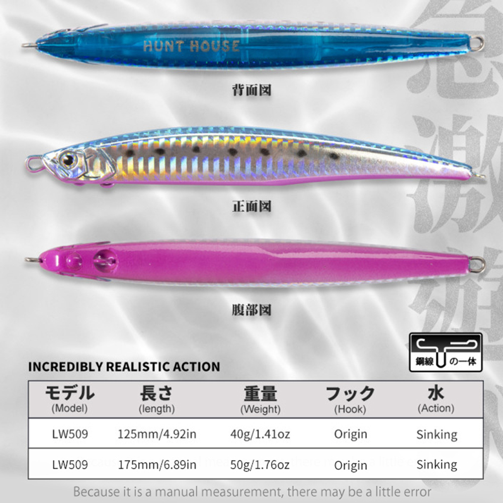 Hunthouse Jerk Press Bait Zink - Fishing Lure Jerkbait recensie en prijs