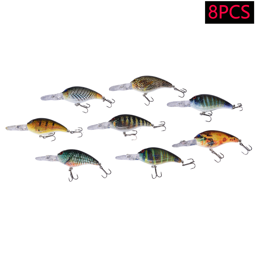8 stuks Jerkbait Minnow ABS Ha - Fishing Lure Jerkbait recensie en prijs