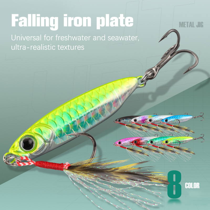Micro Metal Jig 7g 10g 15g 20g - Fishing Lure Soft Plastic recensie en prijs