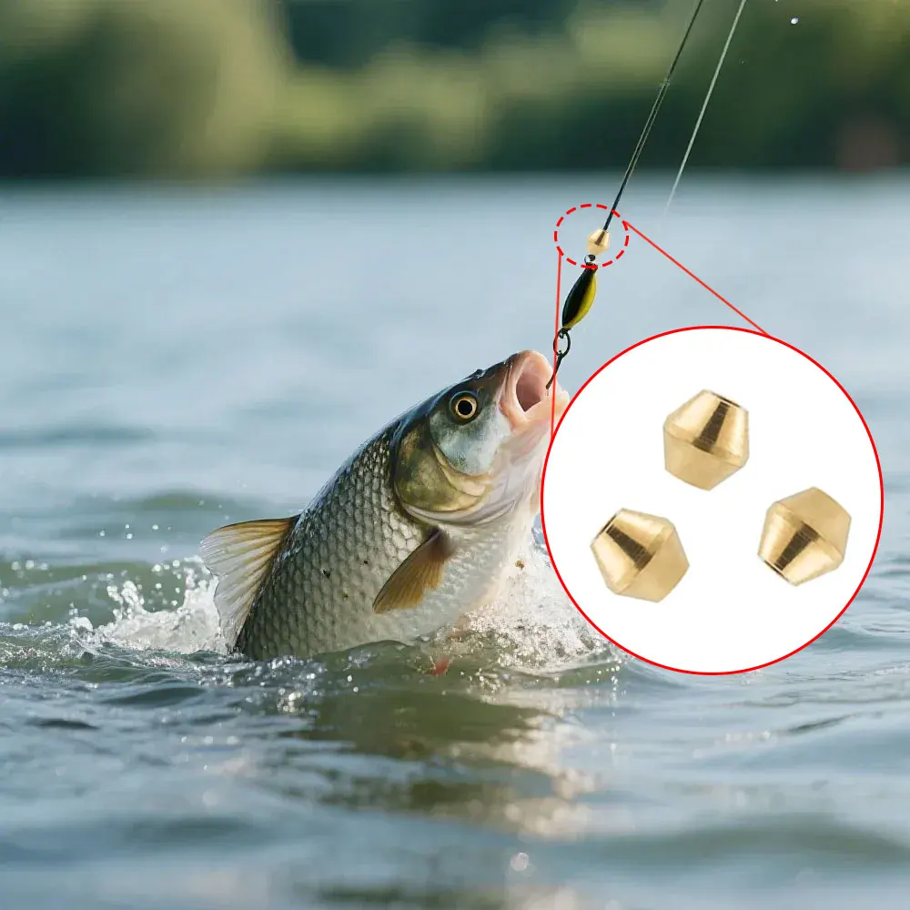 40 stks DIY Lokken Messing Vis - Fishing Lure Spinnerbait recensie en prijs