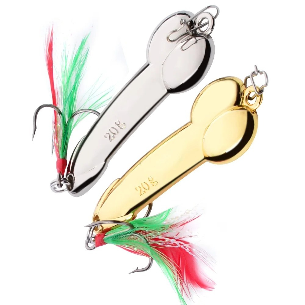 Metalen Lepel Penis Vorm Visse - Fishing Lure Spoon recensie en prijs