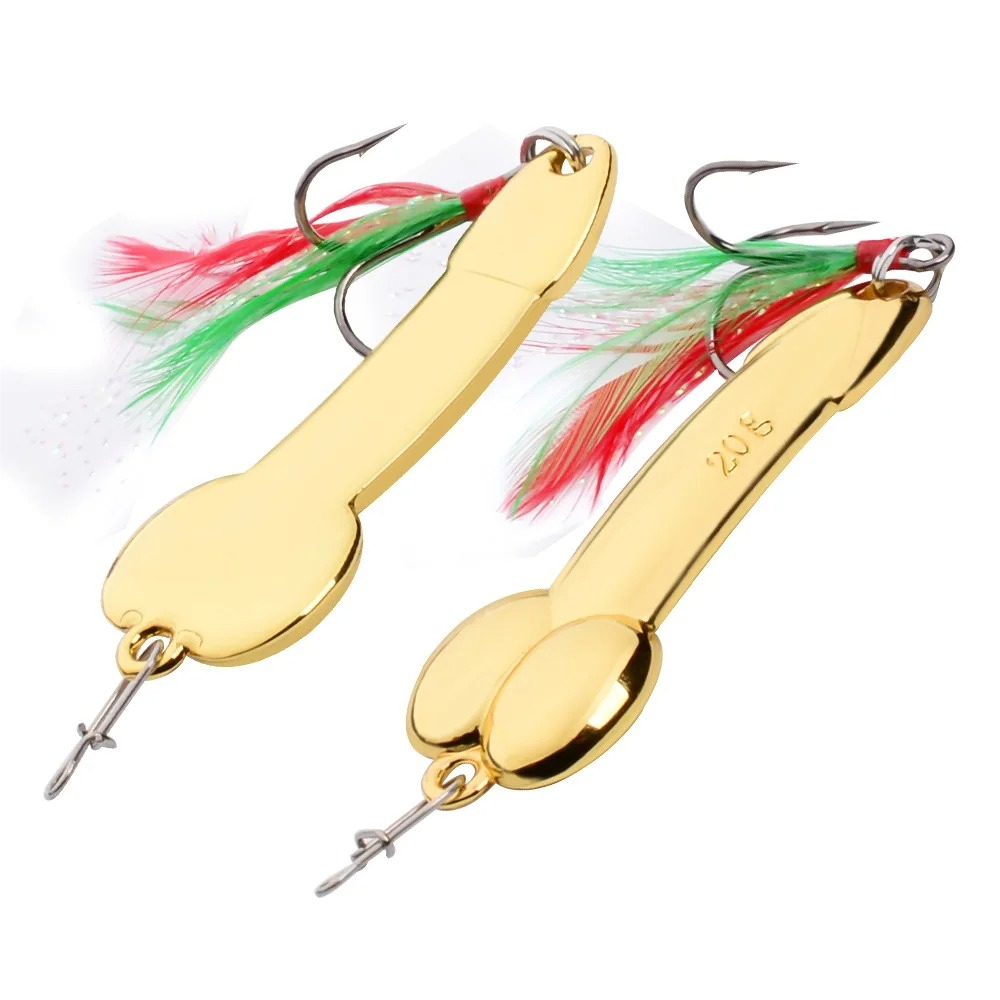 Metalen Lepel Penis Vorm Visse - Fishing Lure Spoon recensie en prijs