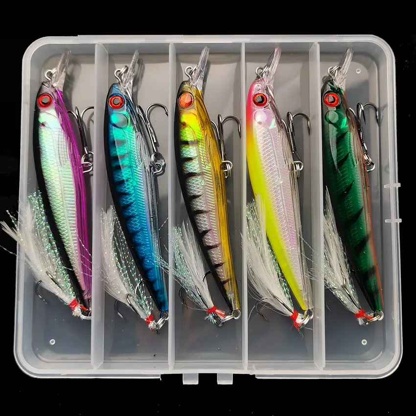 5 Stks/doos Laser 3d Ogen Bion - Fishing Lure Box recensie en prijs