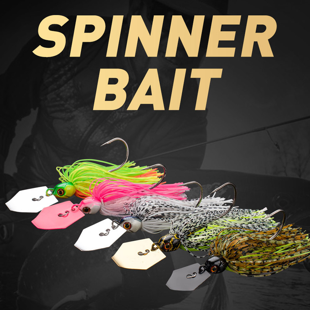 Chatter Aas 7G 9G 11G 14G 21G  - Fishing Lure Spinnerbait recensie en prijs